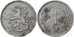 World Coins - Finland, Markka, 1943, Iron, , KM:30b