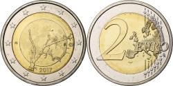 World Coins - Finland, 2 Euro, Finnish Nature, 2017, Vantaa, Bi-Metallic,