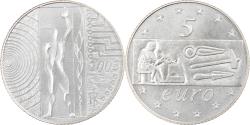 World Coins - Italy, 5 Euro, L'Europe du travail, 2003, Rome, , Silver, KM:253