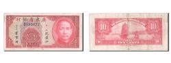 World Coins - Banknote, China, 10 Cents, 1935, AU(50-53)