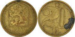 World Coins - Coin, Czechoslovakia, 20 Haleru, 1977