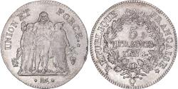 World Coins - Coin, France, Union et Force, 5 Francs, AN 8 (1799-1800), Perpignan,
