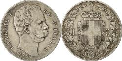 World Coins - Coin, Italy, Umberto I, 5 Lire, 1879, Rome, , Silver, KM:20
