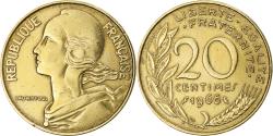 World Coins - Coin, France, Marianne, 20 Centimes, 1966, Paris, , Aluminum-Bronze