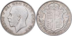 World Coins - Great Britain, George V, 1/2 Crown, 1922, Silver, , KM:818.1a