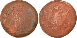 World Coins - Coin, Russia, Catherine II, 5 Kopeks, 1771, Ekaterinbourg, , Copper