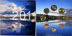 World Coins - Estonia, 1 Cent to 2 Euro, BU, 2011, Vantaa,