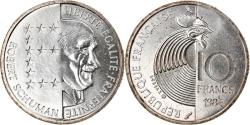World Coins - Coin, France, Schuman, 10 Francs, 1986, Paris, BU, , Silver, KM:958a