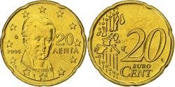 World Coins - Greece, 20 Centimes, 2006, Athens, Nordic gold,
