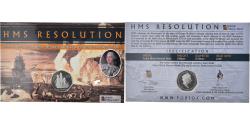 World Coins - Coin, South Georgia and the South Sandwich Islands, 50 Pence, 2020, HMS