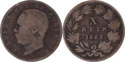 World Coins - Coin, Portugal, 10 Reis, 1883