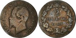 World Coins - Coin, Italy, 2 Centesimi, 1867