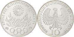 World Coins - Coin, GERMANY - FEDERAL REPUBLIC, 10 Mark, 1972, Munich, , Silver