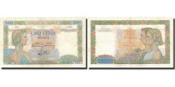 World Coins - France, 500 Francs, 1940-07-25, AU(50-53), Fayette:32.5, KM:95a