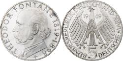 World Coins - GERMANY - FEDERAL REPUBLIC, 5 Mark, 1969, Karlsruhe, Silver, , KM:125.1