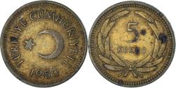 World Coins - Coin, Turkey, 5 Kurus, 1950