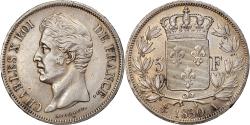 World Coins - Coin, France, Charles X, 5 Francs, 1830, Paris, , Silver, KM:727