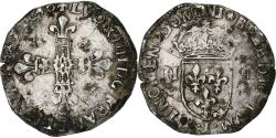 World Coins - France, Louis XIV, 1/4 Ecu, 1646, Limoges, Silver, , Gadoury:136