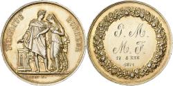 World Coins - France, Token, Mariage, Fidélité Bonheur, Vermeil, Petit,