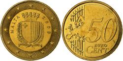 World Coins - Malta, 50 Centimes, 2008, Nordic gold,