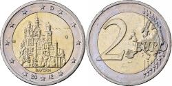 World Coins - Germany, 2 Euro, 2012, Karlsruhe, Bi-Metallic,