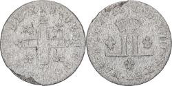 World Coins - France, Louis XIV, XXX Deniers aux 2 L couronnés, 1712, Lyon, Billon
