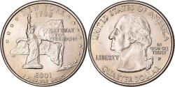 Us Coins - Coin, United States, Quarter Dollar, Quarter, 2001, U.S. Mint, Philadelphia, New