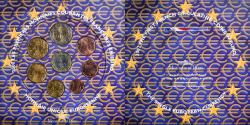 World Coins - France, Set, 2002, Set 8 monnaies Euro.BU,