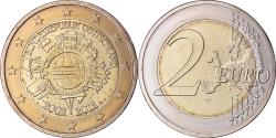 World Coins - GERMANY - FEDERAL REPUBLIC, 2 Euro, 10 years euro, 2012, Karlsruhe,