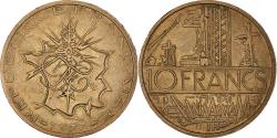 World Coins - Coin, France, Mathieu, 10 Francs, 1977, Tranche A, , Nickel-brass