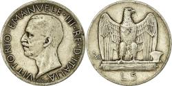 World Coins - Coin, Italy, Vittorio Emanuele III, 5 Lire, 1928, Rome, , Silver