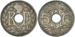 World Coins - Coin, France, 5 Centimes, 1933