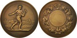 World Coins - France, Medal, Comptoir Français de l'Azote, Champs d'expériences, Sciences &