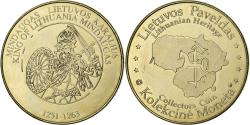 World Coins - Lithuania, Token, Kolekcine Moneta, Cupronickel, Mindaugas,