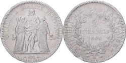 World Coins - France, 5 Francs, Hercule, 1848, Paris, Silver, , Gadoury:683, KM:756.1