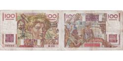 World Coins - France, 100 Francs, Jeune Paysan, 1946, M.114, VF(20-25), Fayette:28.9, KM:128a