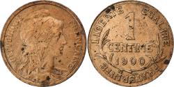 World Coins - France, Centime, Dupuis, 1900, Paris, Rare, Bronze, , Gadoury:90