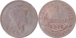 World Coins - Coin, France, Dupuis, Centime, 1916, Paris, , Bronze, KM:840