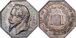 World Coins - France, Token, Napoléon III, Notaires de l'Arrondissement de Clamecy, n.d.