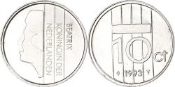 World Coins - Coin, Netherlands, 10 Cents, 1993