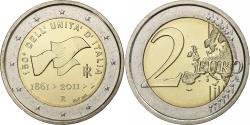 World Coins - Italy, 2 Euro, 2011, Rome, Bi-Metallic, , KM:338