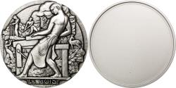 World Coins - France, Medal, The Fifth Republic, Business & industry, , Silvered