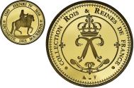 World Coins - France, Medal, Les Rois de France, Henri IV, History, , Copper-Nickel Gilt