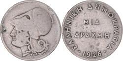 World Coins - Coin, Greece, Drachma, 1926, Vienne, , Copper-nickel, KM:69