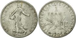 World Coins - Coin, France, Semeuse, Franc, 1906, , Silver, Gadoury:467