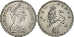 World Coins - Great Britain, Elizabeth II, 10 New Pence, 1968, Copper-nickel,