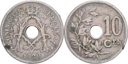 World Coins - Belgium, Albert I, 10 Centimes, 1920, Brussels, Copper-nickel, , KM:86