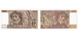 World Coins - France, 100 Francs, Delacroix, J.258 858293, AU(55-58)