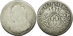 World Coins - Coin, France, Louis XV, 1/5 Écu aux branches d'olivier, 24 Sols, 1/5 ECU, 1727