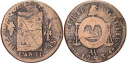 World Coins - Coin, France, Sol aux balances françoise, 1793 / AN II, Metz,